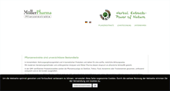 Desktop Screenshot of moeller-pharma.de