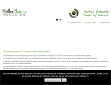 Tablet Screenshot of moeller-pharma.de